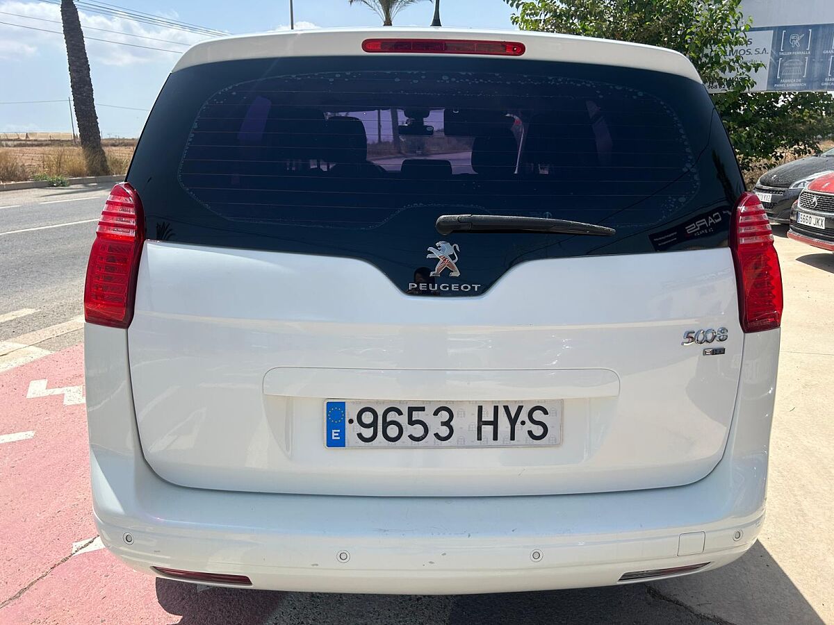 PEUGEOT 5008 ACTIVE 1.6 E-HDI AUTO SPANISH LHD IN SPAIN 142K 7 SEATS SUPER 2014